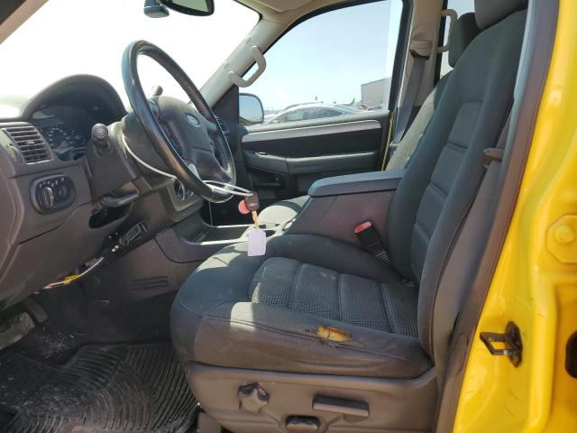 1FMZU63K93UB20562 - 2003 FORD EXPLORER XLT YELLOW photo 7