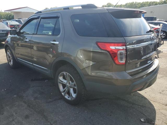 1FM5K8F82FGC32347 - 2015 FORD EXPLORER LIMITED BROWN photo 2