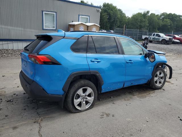 2T3P1RFV5KC041632 - 2019 TOYOTA RAV4 XLE Niebieski zdjęcie 3