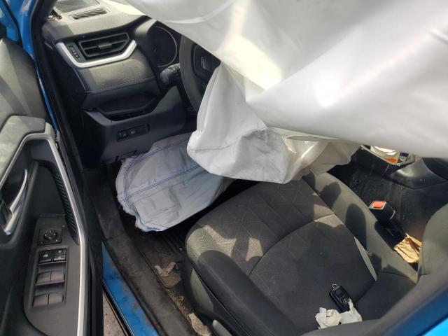 2T3P1RFV5KC041632 - 2019 TOYOTA RAV4 XLE Niebieski zdjęcie 8