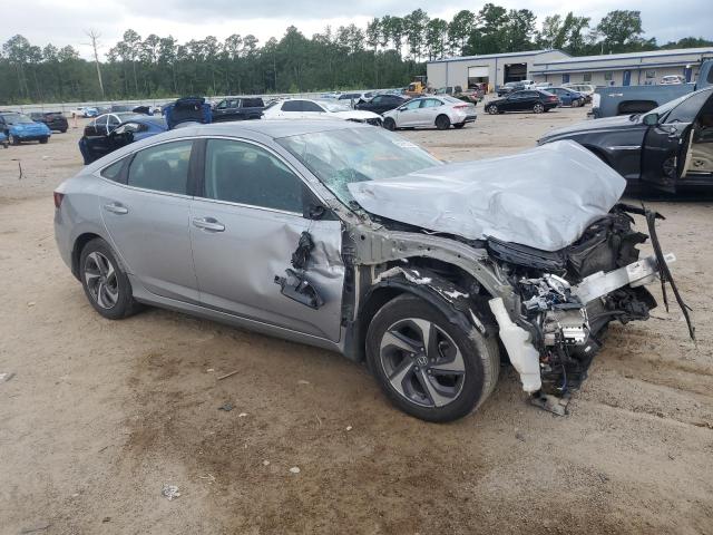 19XZE4F57KE019786 - 2019 HONDA INSIGHT EX 银色 照片 4