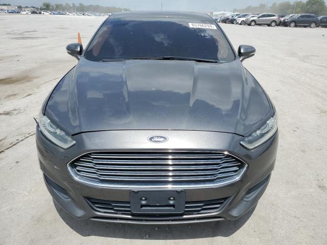 3FA6P0HD1FR107988 - 2015 FORD FUSION SE GRAY photo 5