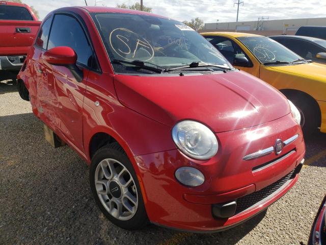 3C3CFFARXFT623900 - 2015 FIAT 500 POP RED photo 1