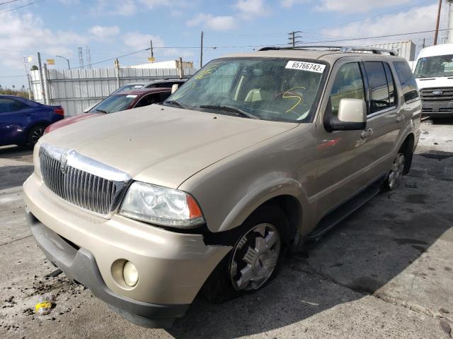 5LMEU68H85ZJ16954 - 2005 LINCOLN AVIATOR 米色 照片 2