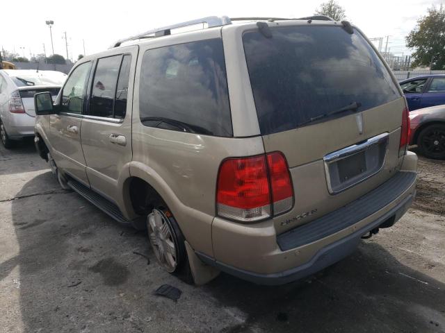 5LMEU68H85ZJ16954 - 2005 LINCOLN AVIATOR 米色 照片 3