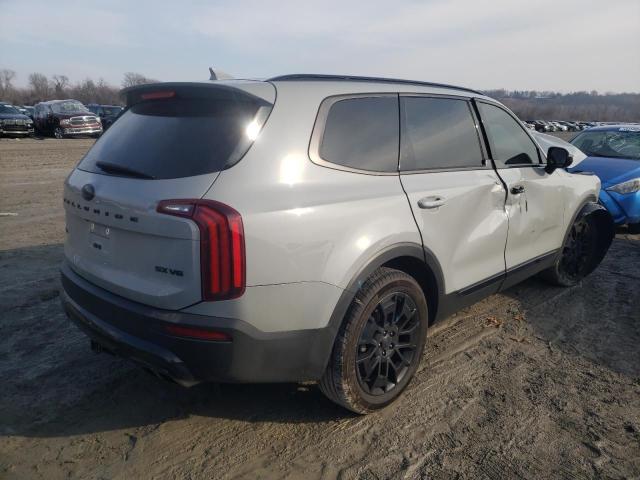 5XYP5DHC2MG151136 - 2021 KIA TELLURIDE SX GRAY photo 3