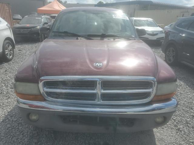 1D7HG48X43S308567 - 2003 DODGE DAKOTA QUAD SLT برغندي صورة 5
