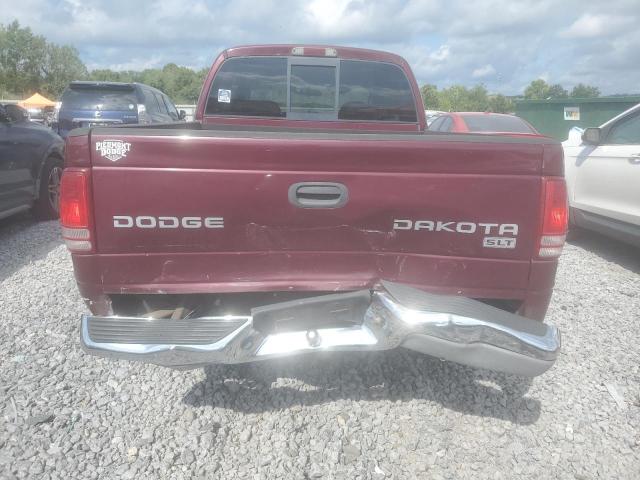 1D7HG48X43S308567 - 2003 DODGE DAKOTA QUAD SLT برغندي صورة 6