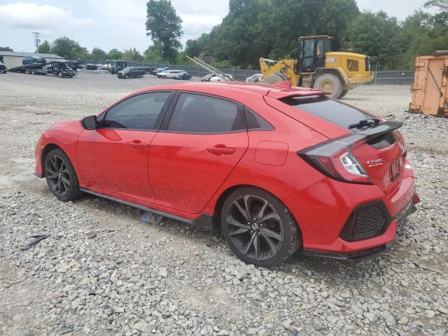 SHHFK7H40JU222351 - 2018 HONDA CIVIC SPORT RED photo 2