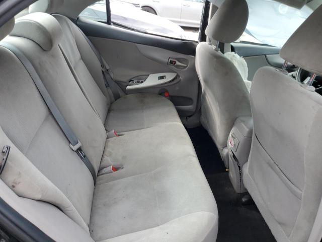 2T1BU4EE9CC874737 - 2012 TOYOTA COROLLA BASE BLACK photo 10