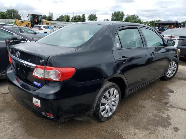 2T1BU4EE9CC874737 - 2012 TOYOTA COROLLA BASE BLACK photo 3