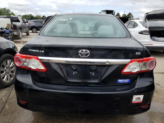2T1BU4EE9CC874737 - 2012 TOYOTA COROLLA BASE BLACK photo 6