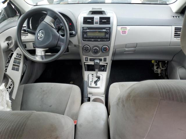 2T1BU4EE9CC874737 - 2012 TOYOTA COROLLA BASE BLACK photo 8