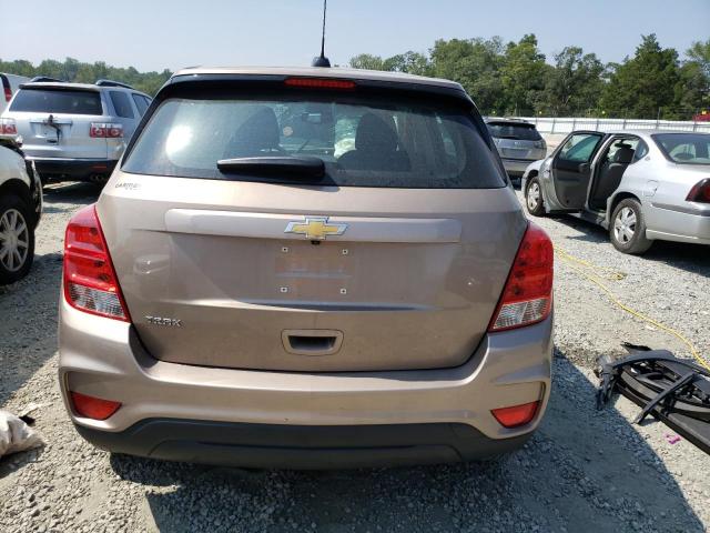 3GNCJKSBXJL198425 - 2018 CHEVROLET TRAX 1LT LS TAN photo 6