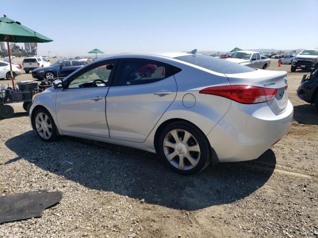 KMHDH4AE0DU622247 - 2013 HYUNDAI ELANTRA GLS SILVER photo 2