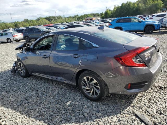 2HGFC2F73JH592526 - 2018 HONDA CIVIC EX GRAY photo 2