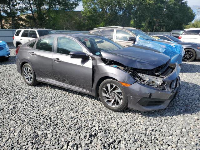 2HGFC2F73JH592526 - 2018 HONDA CIVIC EX GRAY photo 4
