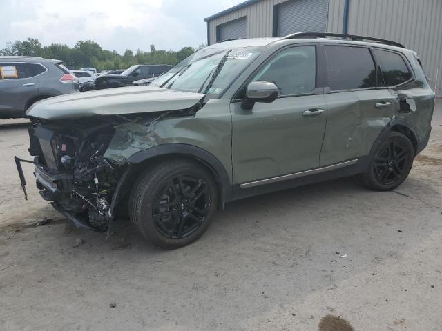 5XYP3DGC6PG356616 - 2023 KIA TELLURIDE EX GREEN photo 1