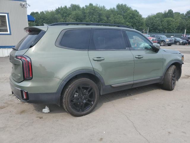 5XYP3DGC6PG356616 - 2023 KIA TELLURIDE EX GREEN photo 3