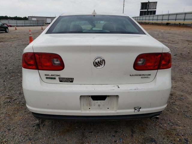 1G4HC5EM4BU142572 - 2011 BUICK LUCERNE CXL WHITE photo 6