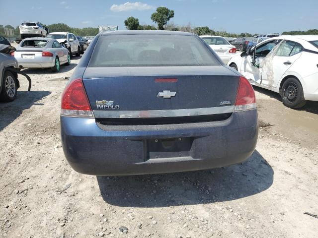 2G1WF5EK0B1301254 - 2011 CHEVROLET IMPALA LS BLUE photo 6