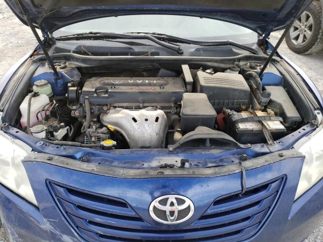 4T1BE46K37U160771 - 2007 TOYOTA CAMRY CE BLUE photo 11