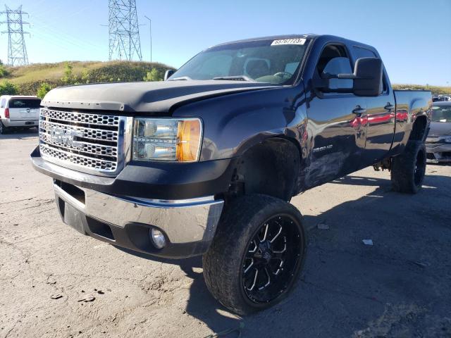 1GT121C87BF113949 - 2011 GMC SIERRA K2500 SLT GRAY photo 1