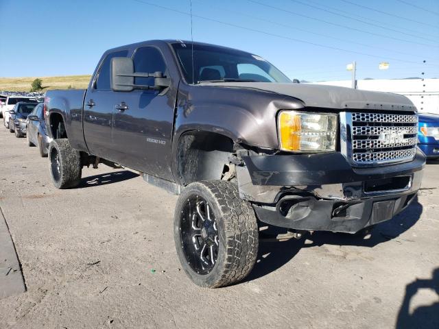 1GT121C87BF113949 - 2011 GMC SIERRA K2500 SLT GRAY photo 4