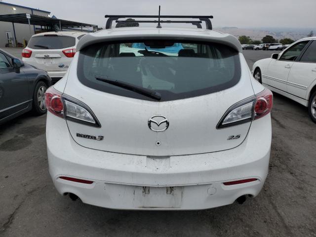 JM1BL1K59B1900648 - 2011 MAZDA 3 S WHITE photo 6