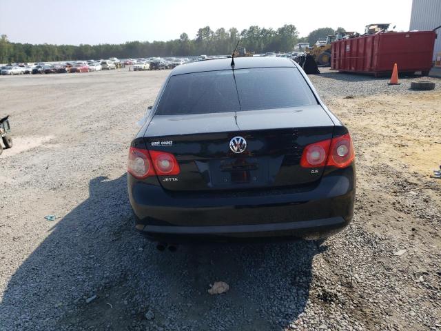 3VWEF71K87M130979 - 2007 VOLKSWAGEN JETTA WOLFSBURG BLACK photo 6