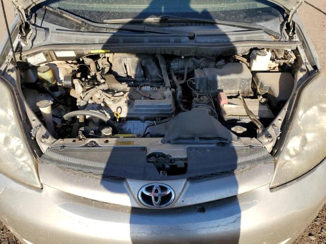 5TDZK23C08S114611 - 2008 TOYOTA SIENNA CE GOLD photo 12