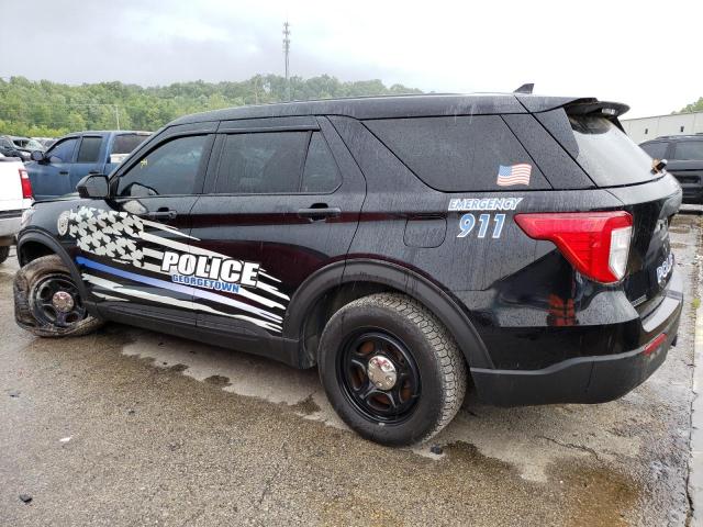 1FM5K8AB7LGD08157 - 2020 FORD EXPLORER POLICE INTERCEPTOR 黑色 照片 2
