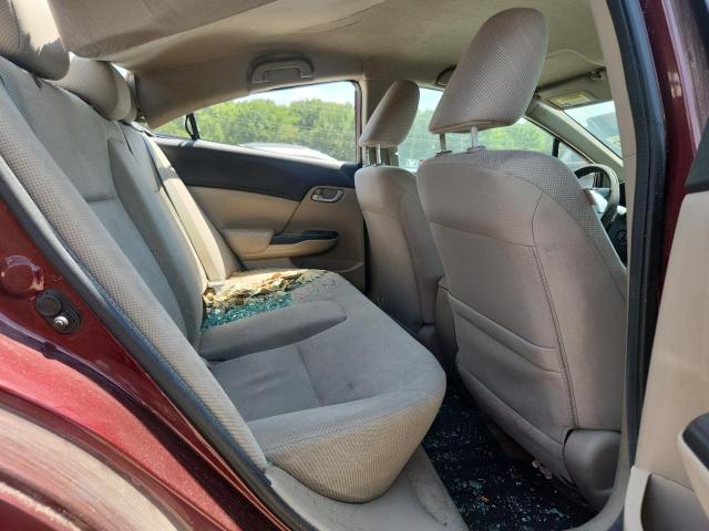 19XFB2F56CE099650 - 2012 HONDA CIVIC LX WHITE photo 10