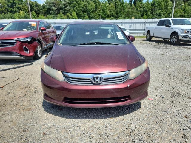 19XFB2F56CE099650 - 2012 HONDA CIVIC LX WHITE photo 5