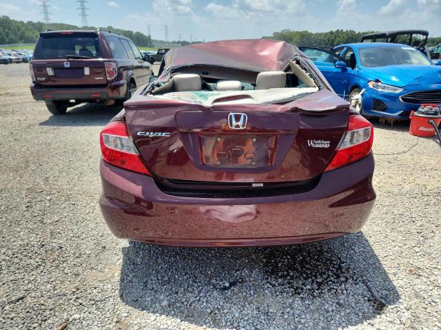 19XFB2F56CE099650 - 2012 HONDA CIVIC LX WHITE photo 6