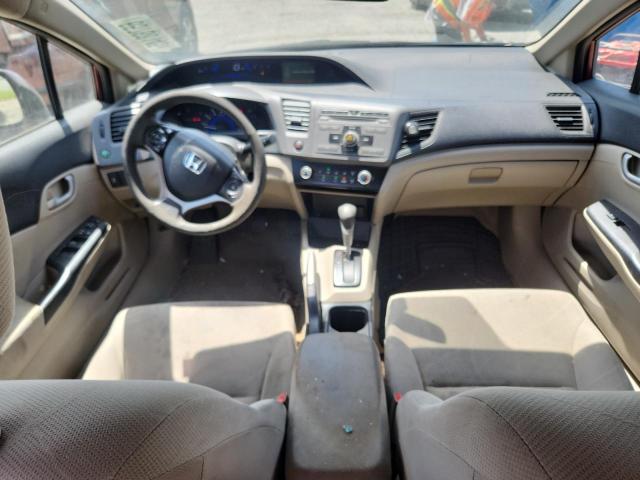 19XFB2F56CE099650 - 2012 HONDA CIVIC LX WHITE photo 8