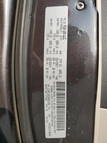 2C4RC1BG3HR691556 - 2017 CHRYSLER PACIFICA TOURING L GRAY photo 14