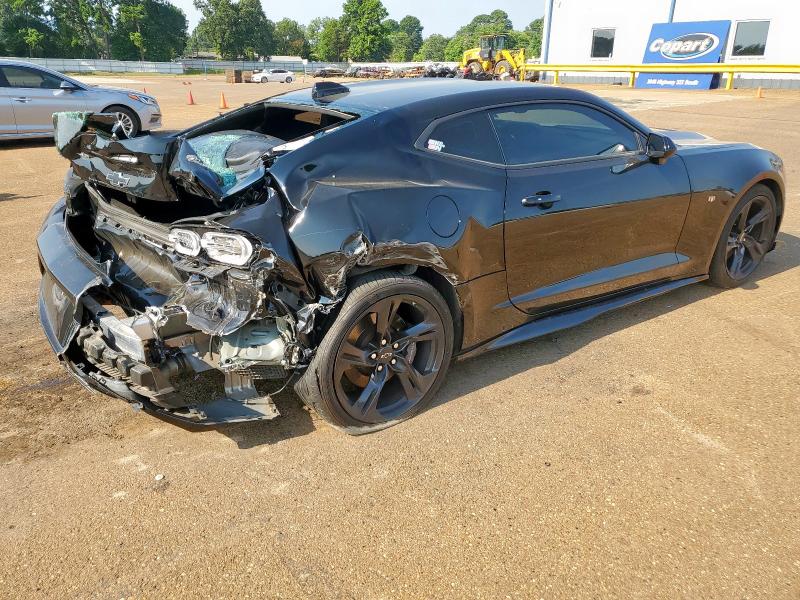 1G1FH1R77P0137254 - 2023 CHEVROLET CAMARO SS BLACK photo 3