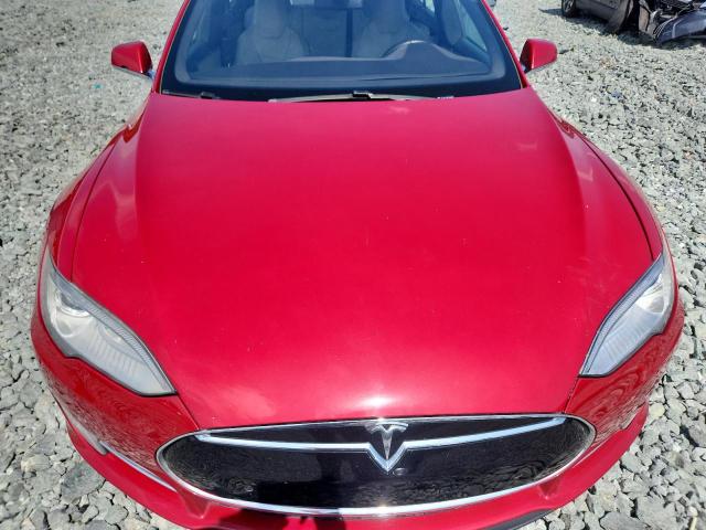 5YJSA1E28GF133350 - 2016 TESLA MODEL S Червоний фото 11