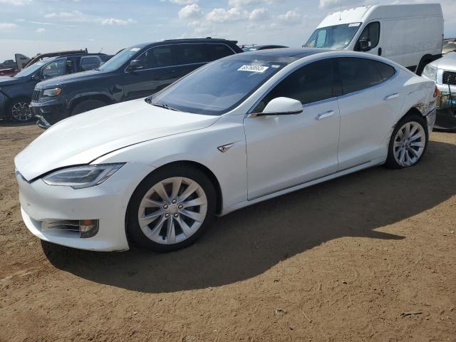 5YJSA1E21GF141578 - 2016 TESLA MODEL S Blanco foto 1