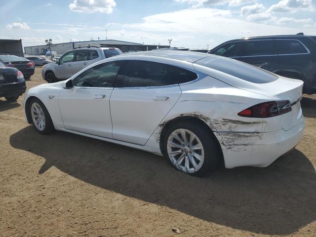 5YJSA1E21GF141578 - 2016 TESLA MODEL S Blanco foto 2