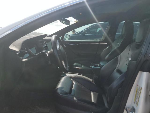 5YJSA1E21GF141578 - 2016 TESLA MODEL S Blanco foto 7