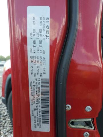 3C4NJDBB8JT453571 - 2018 JEEP COMPASS LATITUDE Czerwony zdjęcie 13