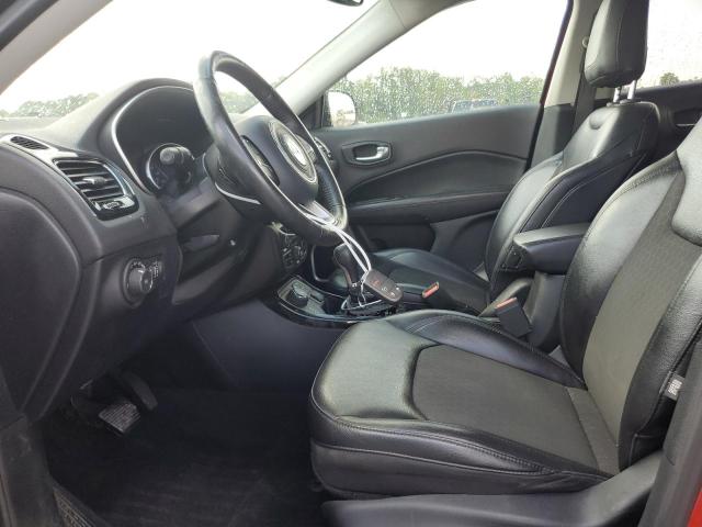 3C4NJDBB8JT453571 - 2018 JEEP COMPASS LATITUDE Czerwony zdjęcie 7