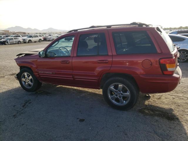 1J4GX58N83C535372 - 2003 JEEP GRAND CHER LIMITED RED photo 2