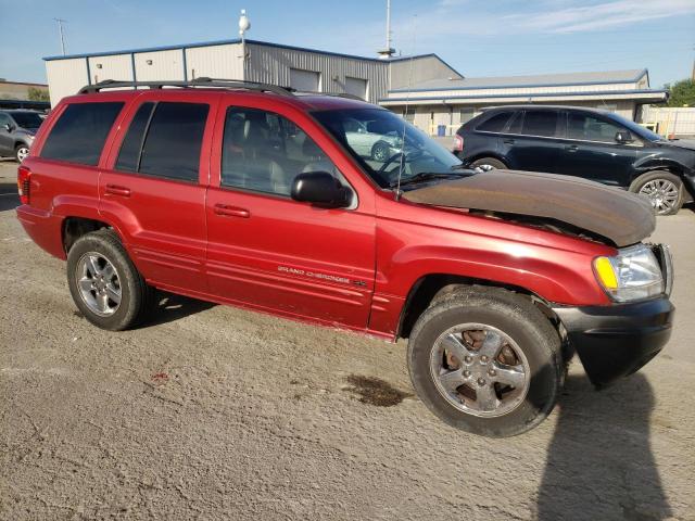 1J4GX58N83C535372 - 2003 JEEP GRAND CHER LIMITED RED photo 4