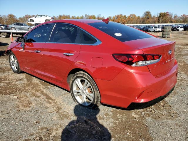 5NPE34AF9JH603881 - 2018 HYUNDAI SONATA SPORT RED photo 3