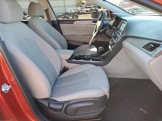 5NPE34AF9JH603881 - 2018 HYUNDAI SONATA SPORT Rojo foto 5