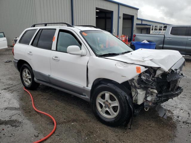 KM8SC13DX4U747023 - 2004 HYUNDAI SANTA FE GLS WHITE photo 4