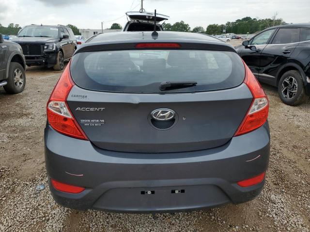 KMHCT5AE5DU086590 - 2013 HYUNDAI ACCENT GLS GRAY photo 6